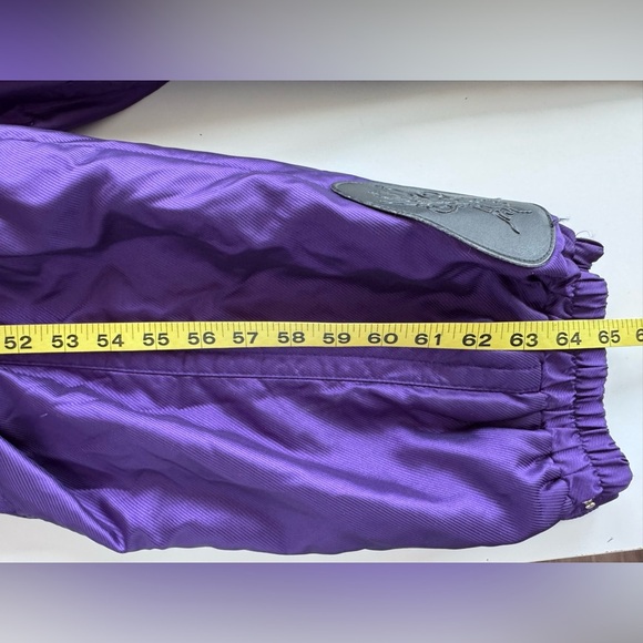 Vintage 80s Descente Ski Suit Snowsuit One Piece Apres Snow Bib Women’s Size 14 - Picture 14 of 16